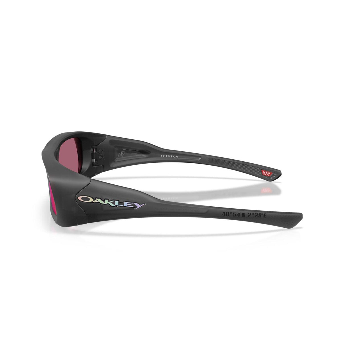 Oakley Permian Sunglasses - Matte Black Ink/Prizm Road