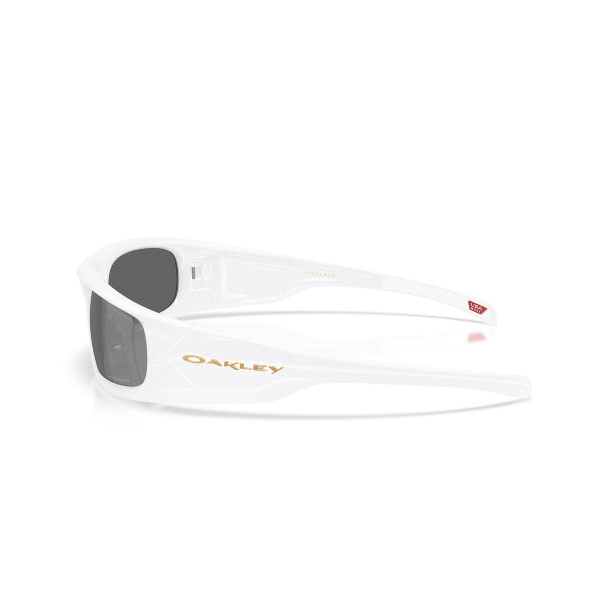Oakley Highland Sunglasses - Pearlized White/Prizm Black
