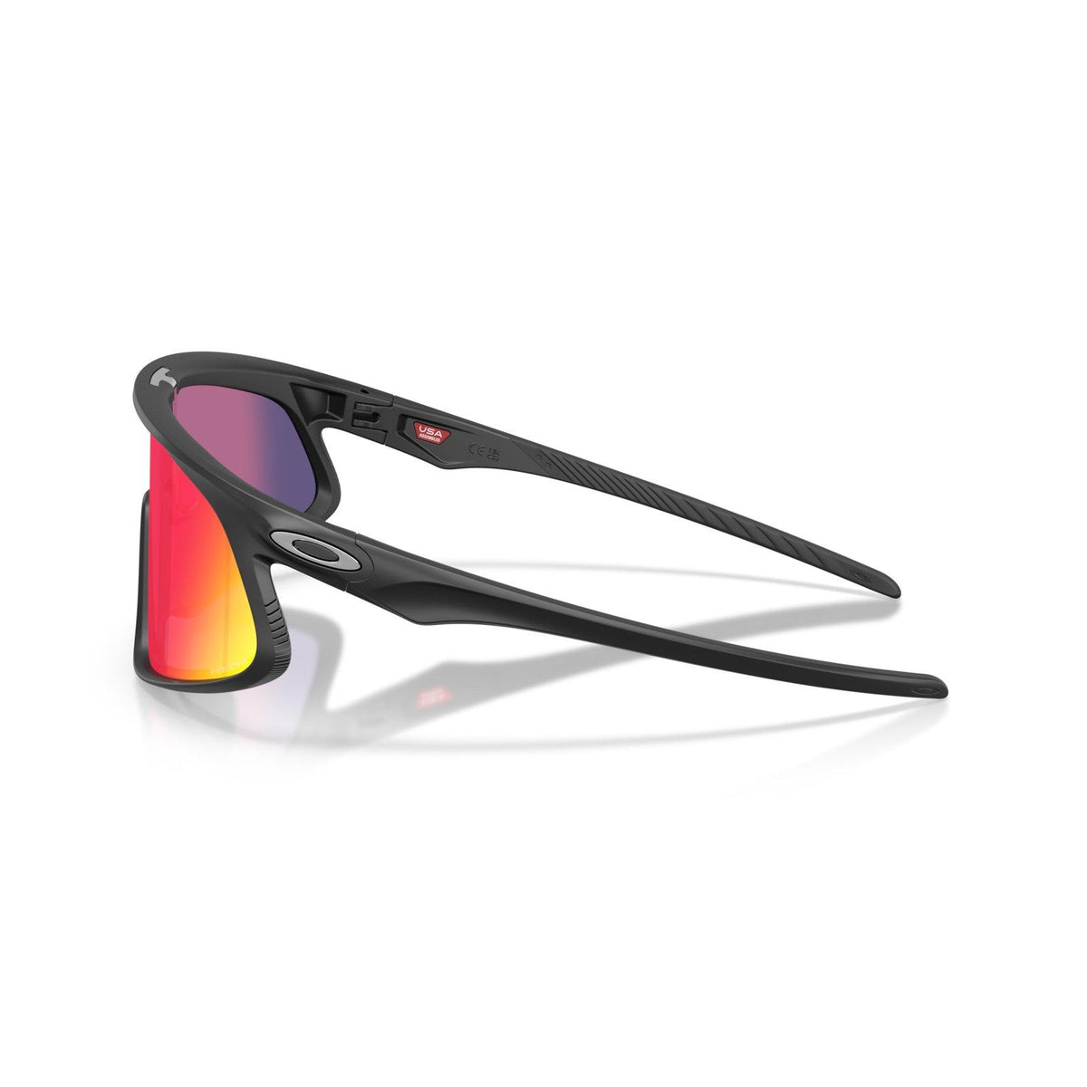 Oakley RSLV 141 Sunglasses - Matte Black/Prizm Road