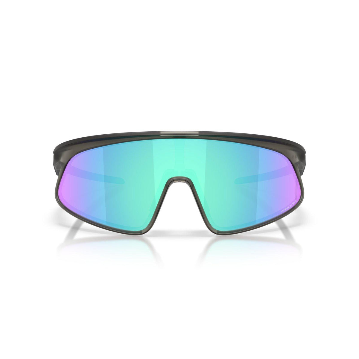 Oakley RSLV 141 Sunglasses - Matte Grey Smoke/Prizm Sapphire