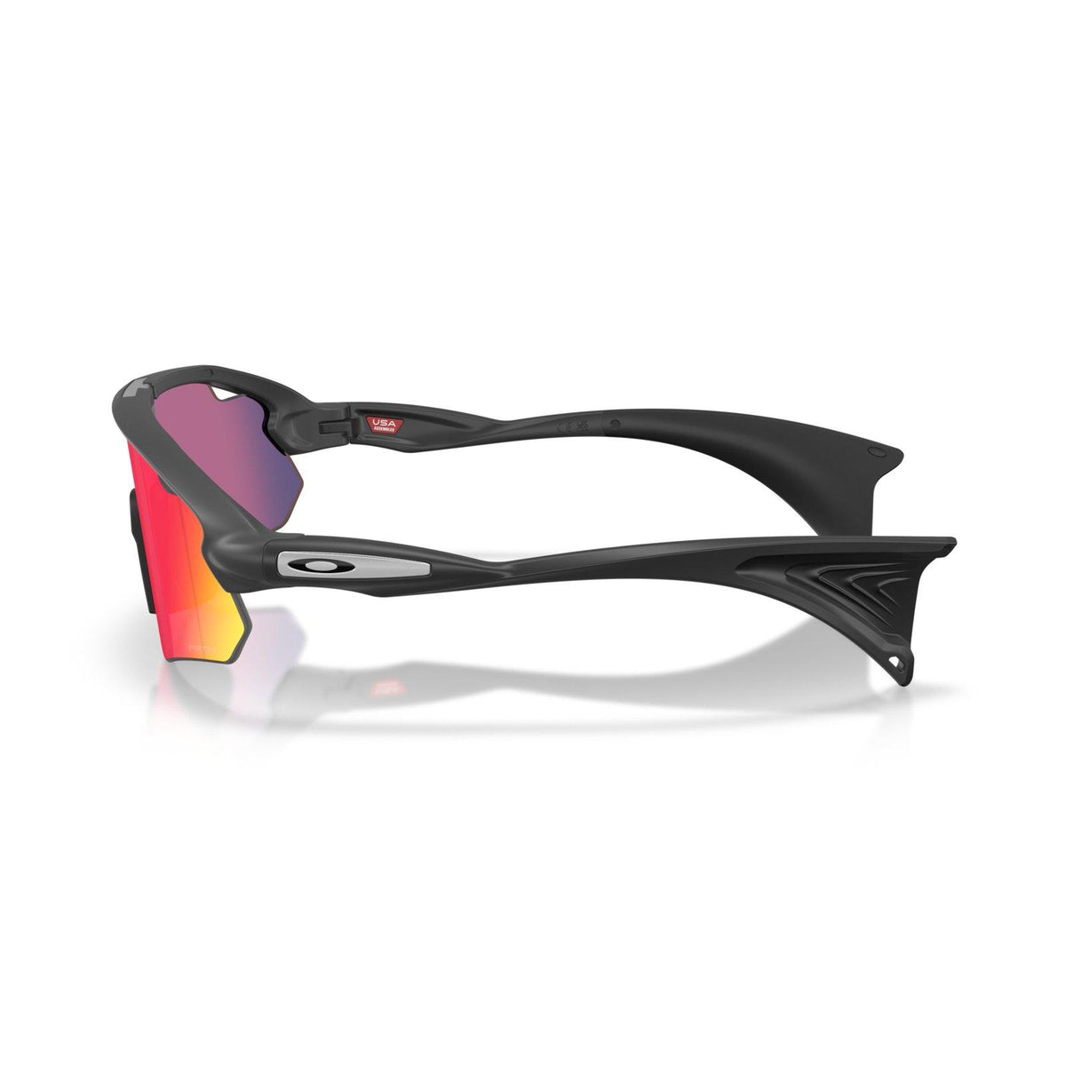 Oakley Stunt Devil (Low Bridge Fit) Sunglasses - Matte Black/Prizm Road