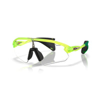 Oakley Stunt Devil (Low Bridge Fit) Sunglasses - Matte Uranium/Clear to Black Iridium Photochromic