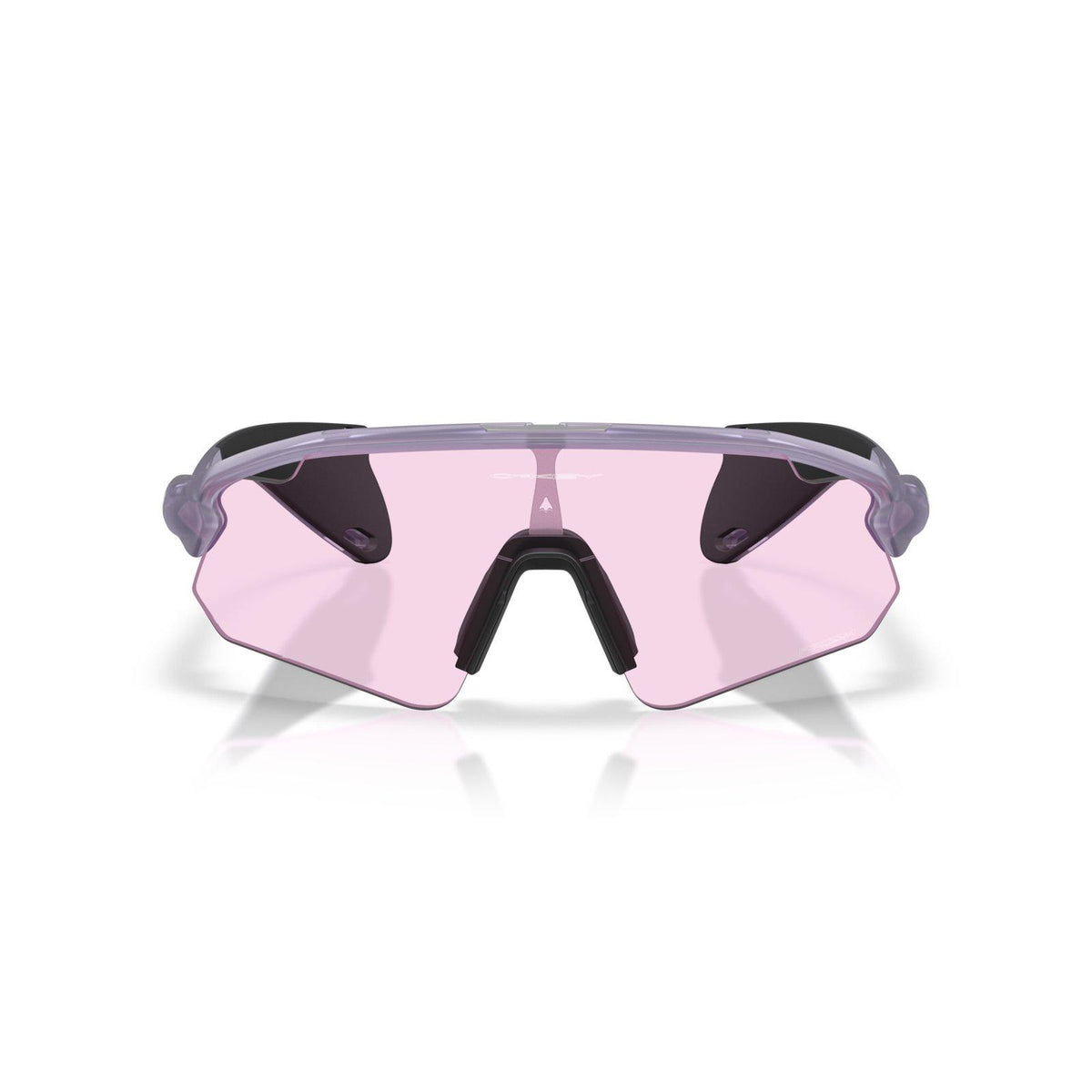 Oakley Stunt Devil (Low Bridge Fit) Sunglasses - Transparent Lilac/Prizm Low Light
