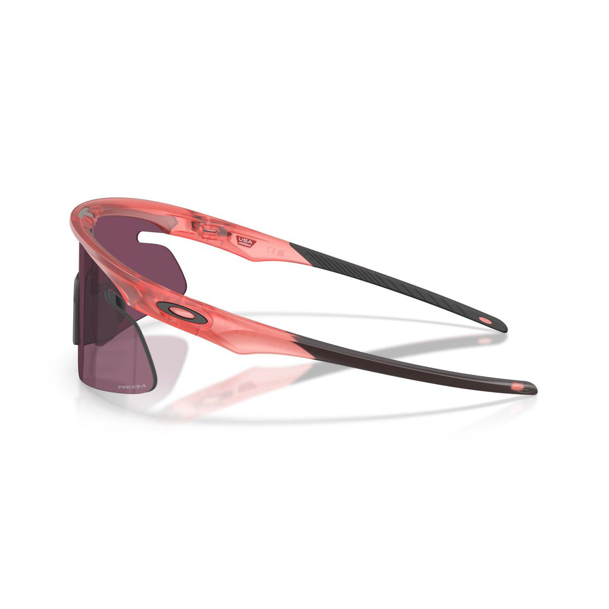 Oakley RSLV Lite Sunglasses - Matte Transparent Paloma/Prizm Road Black