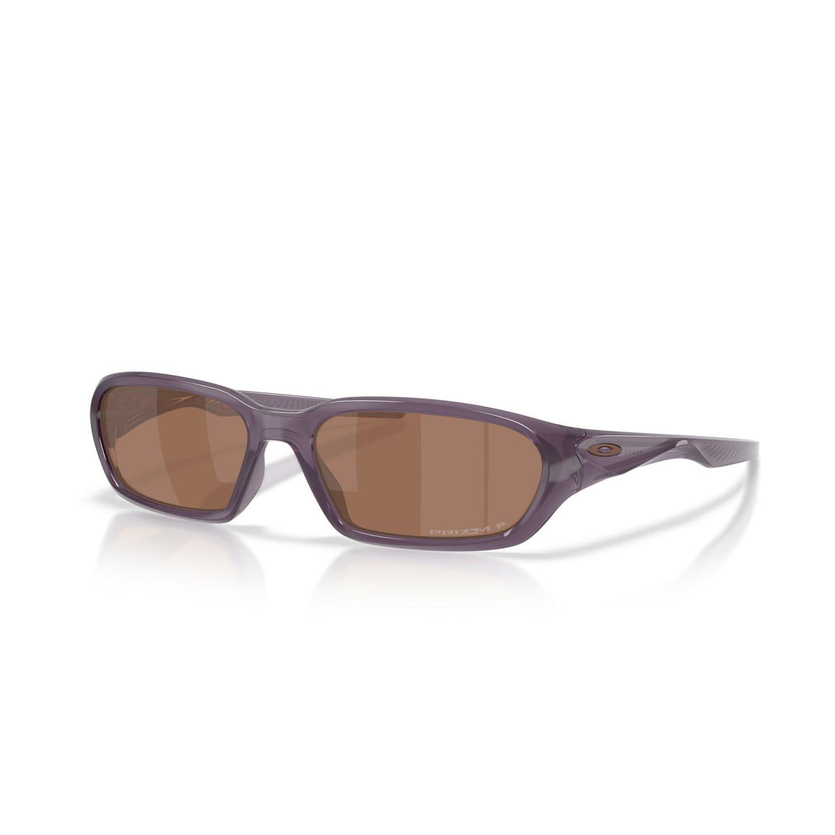Oakley Terraforma Sunglasses - Transparent Aubergine/Prizm Tungsten Polarized