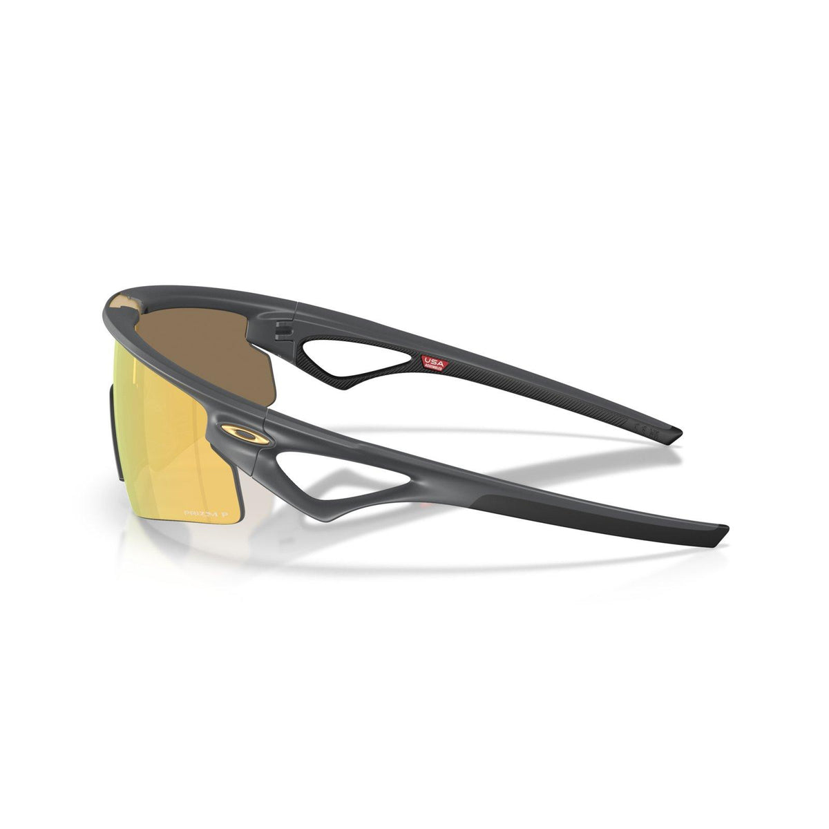 Oakley Sphaera Strike Sunglasses - Matte Carbon/Prizm 24K Polarized