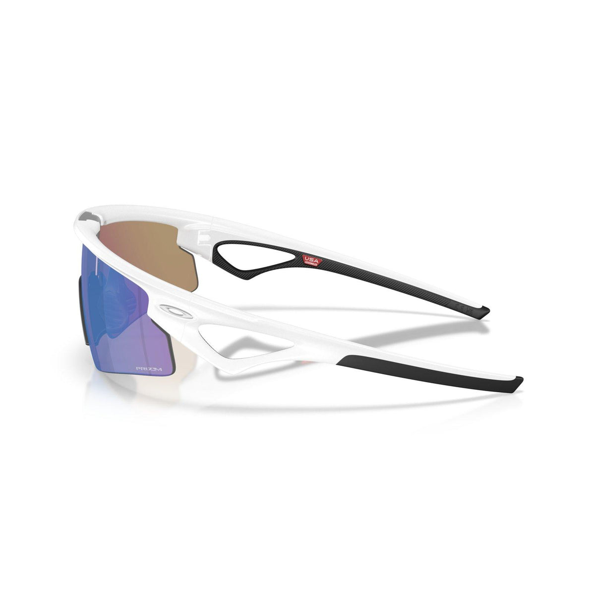 Oakley Sphaera Strike Sunglasses - Matte White/Prizm Sapphire