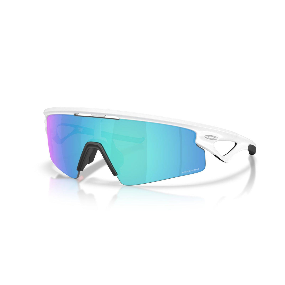 Oakley Sphaera Strike Sunglasses - Matte White/Prizm Sapphire