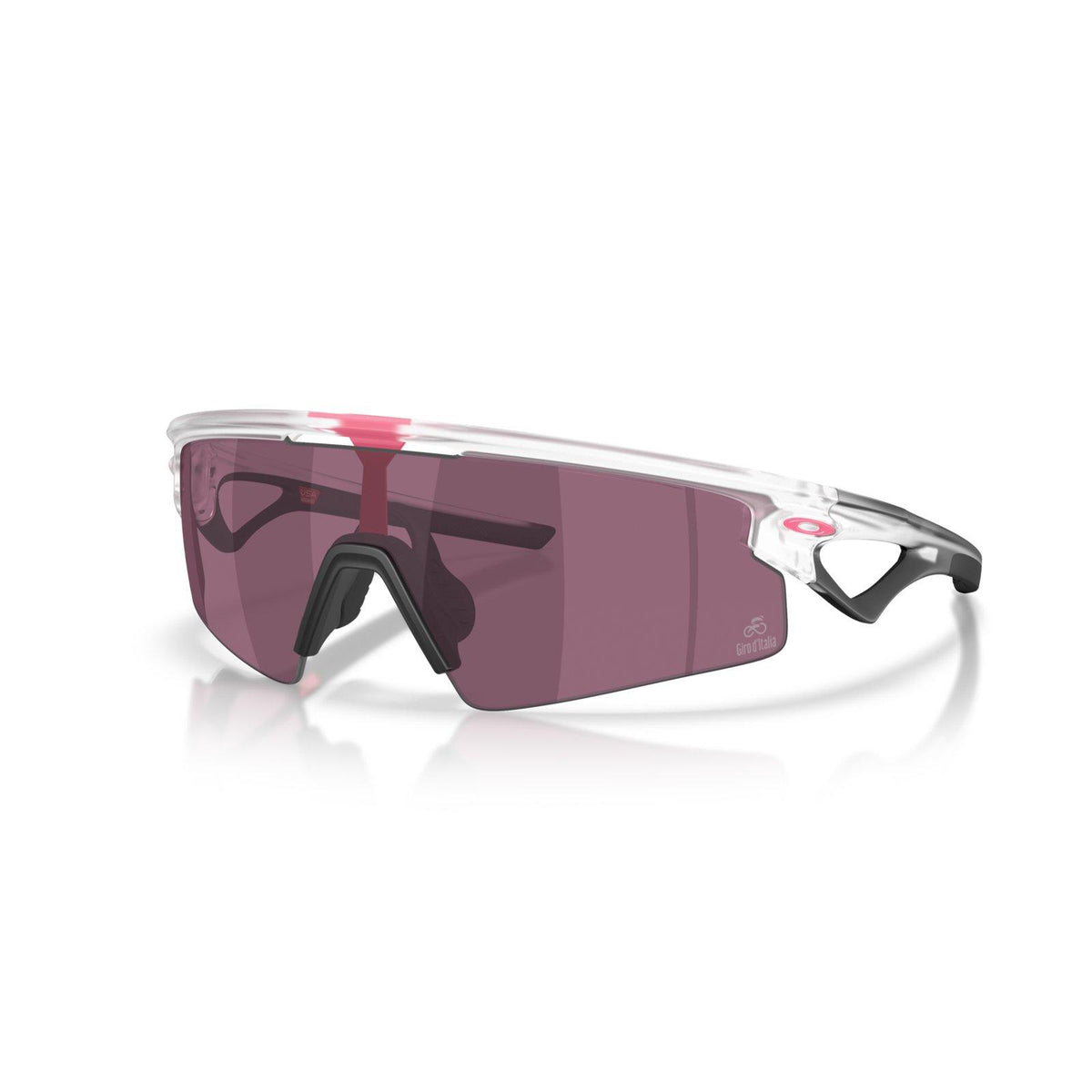 Oakley Sphaera Strike Sunglasses - Matte Clear/Prizm Road Black