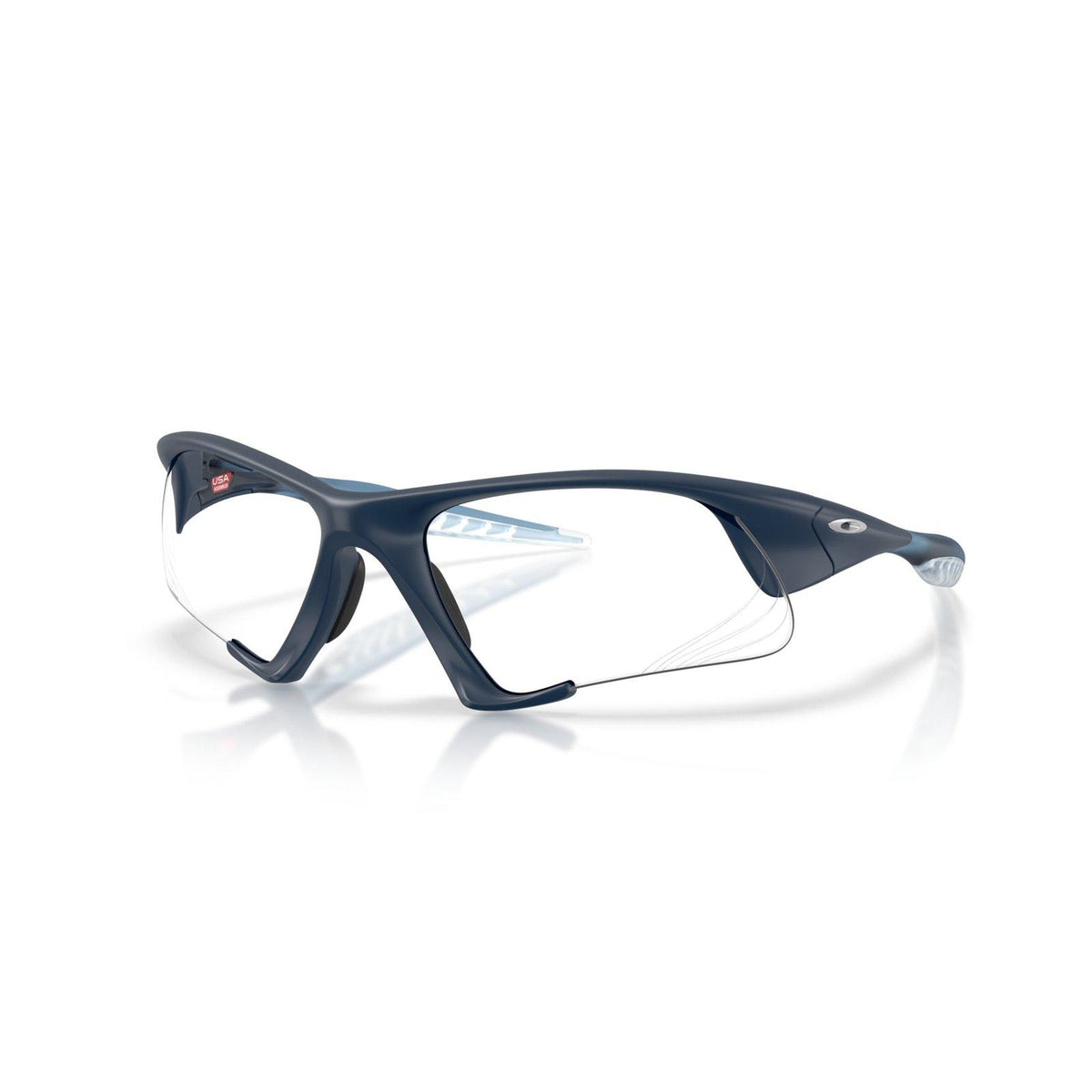 Oakley Suture Jacket Sunglasses - Matte Abyss/Clear to Black Iridium Photochromic