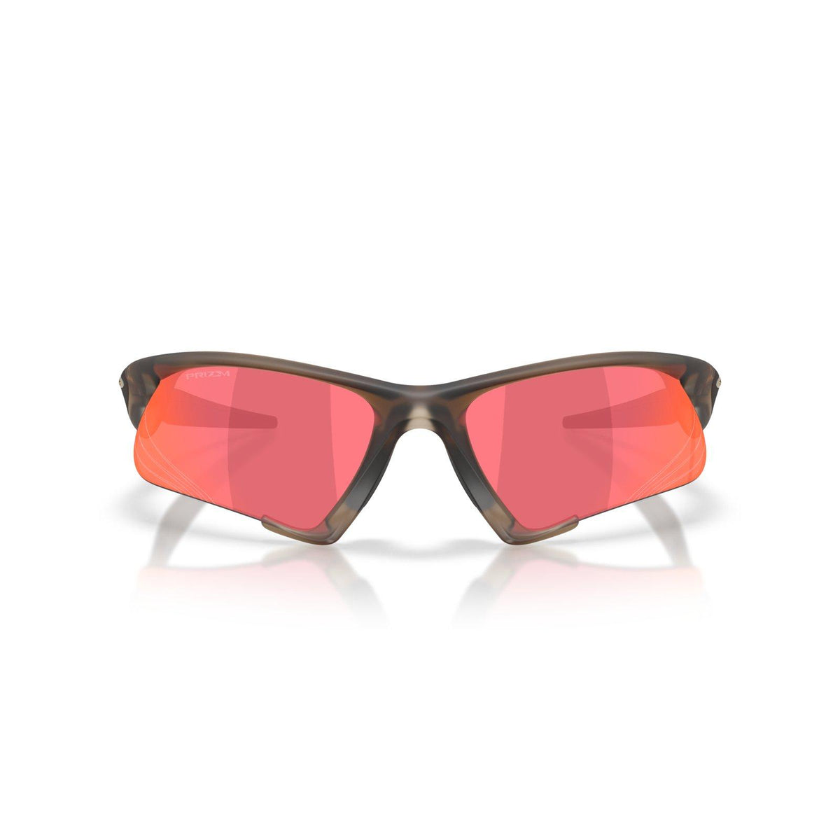 Oakley Suture Jacket Sunglasses - Matte Brown Smoke/Prizm Trail Torch
