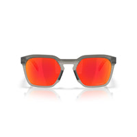 Oakley HSTN SQ Sunglasses - Matte Grey Smoke/Prizm Ruby