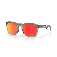 Oakley HSTN SQ Sunglasses - Matte Grey Smoke/Prizm Ruby