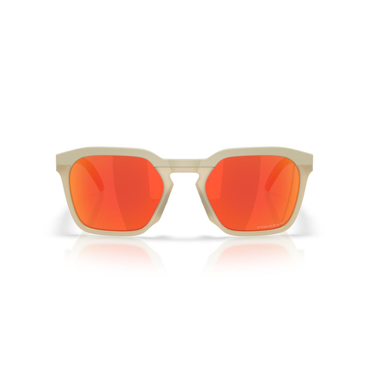 Oakley HSTN SQ Sunglasses - Matte Sand/Prizm Ruby Polarized
