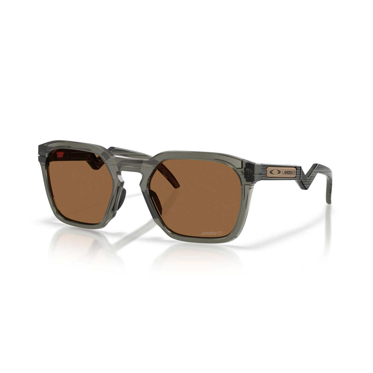 Oakley HSTN SQ Sunglasses - Grey Smoke/Prizm Bronze