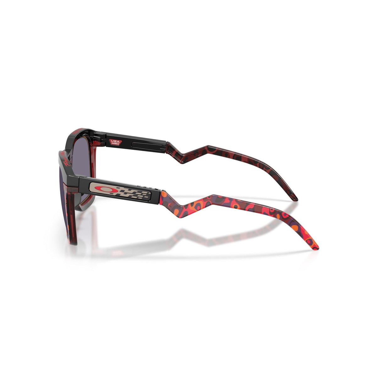 Oakley HSTN SQ Sunglasses - Polished Black/Prizm Grey