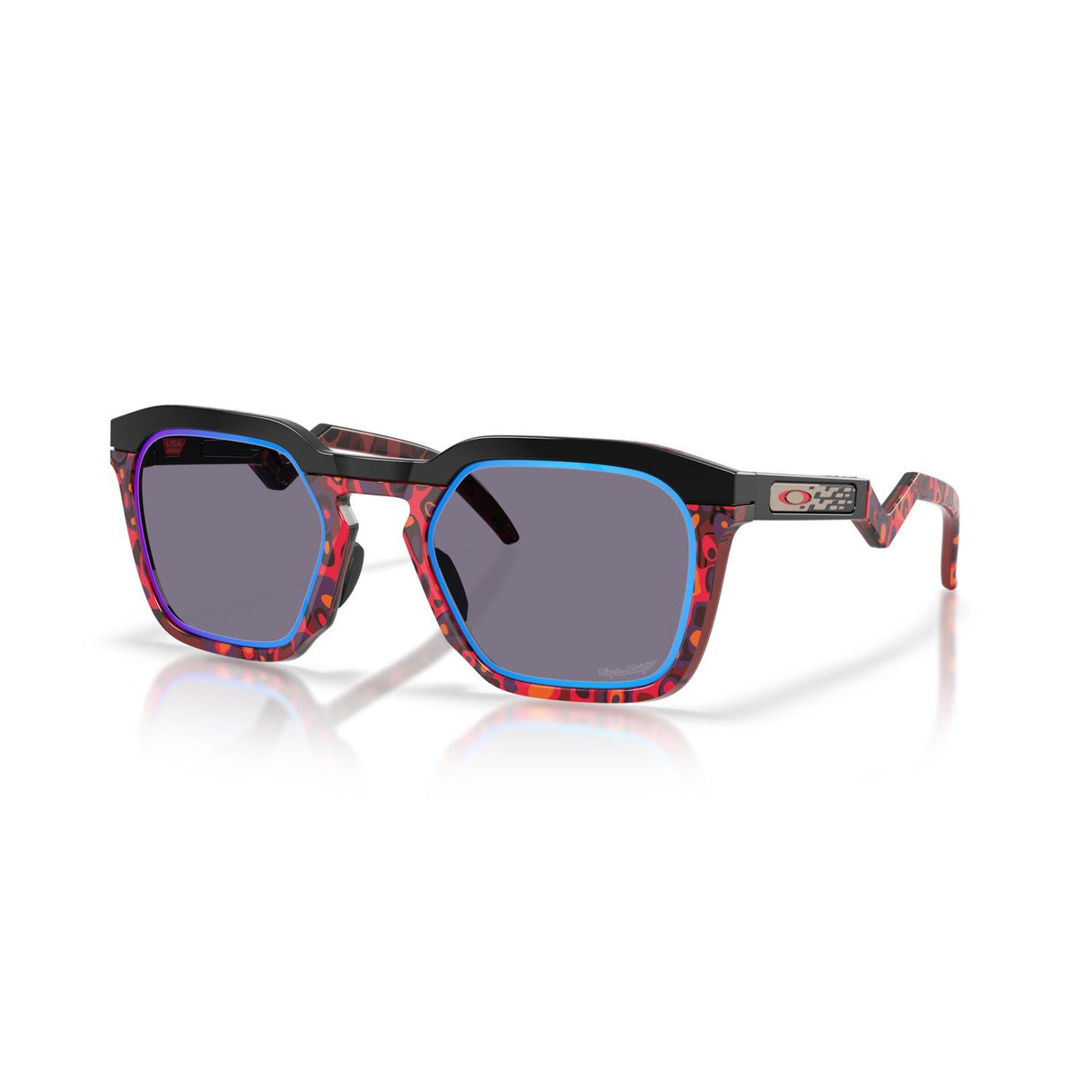 Oakley HSTN SQ Sunglasses - Polished Black/Prizm Grey