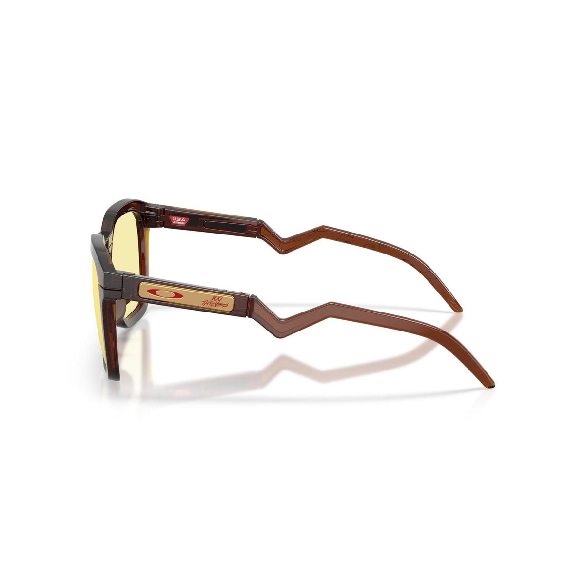 Oakley HSTN SQ Sunglasses - Dark Amber/Prizm Gaming 2.0