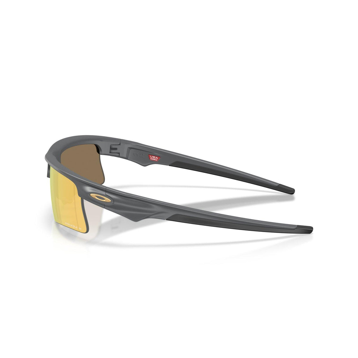 Oakley Bisphaera Speed Sunglasses - Matte Carbon/Prizm 24K Polarized