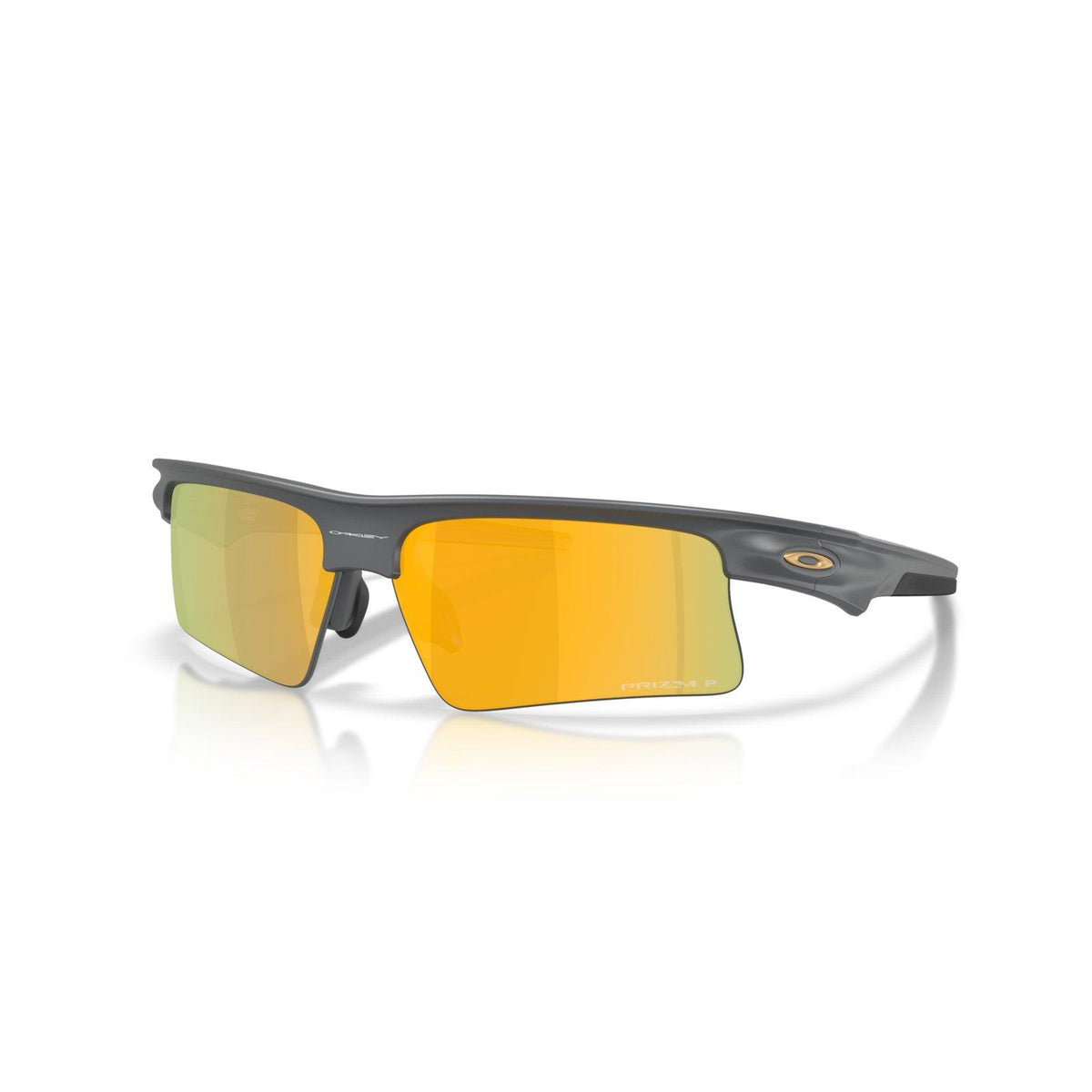 Oakley Bisphaera Speed Sunglasses - Matte Carbon/Prizm 24K Polarized