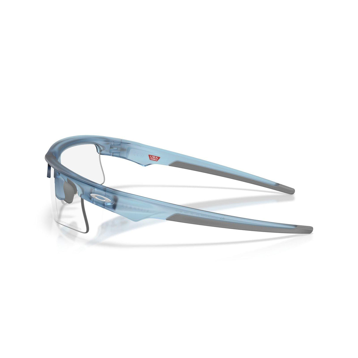 Oakley Bisphaera Speed Sunglasses - Matte Trans Stonewash/Clear to Black Iridium Photochromic