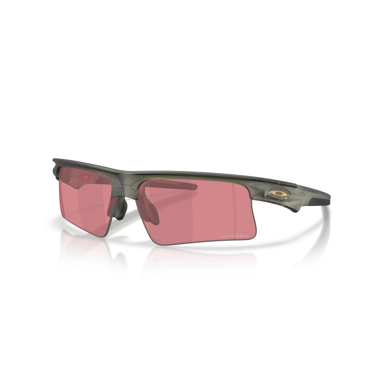 Oakley Bisphaera Speed Sunglasses - Transparent Olive Ink/Prizm Dark Golf