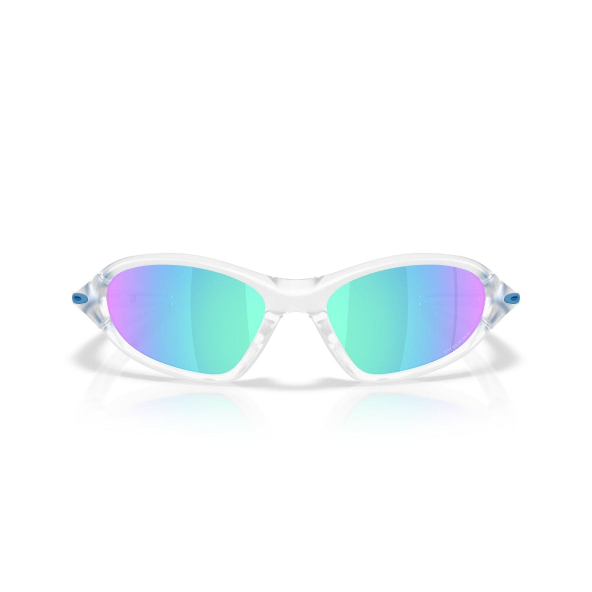 Oakley Portal Jacket Sunglasses - Matte Clear/Prizm Sapphire