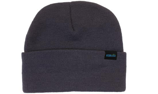 Custom Logo Headwear Canada Recycled Roll Up Beanie