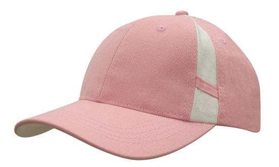 Custom Logo Headwear Canada Brushed Heavy Cotton with Crown Inserts & Contrasting Peak Under & Strap
