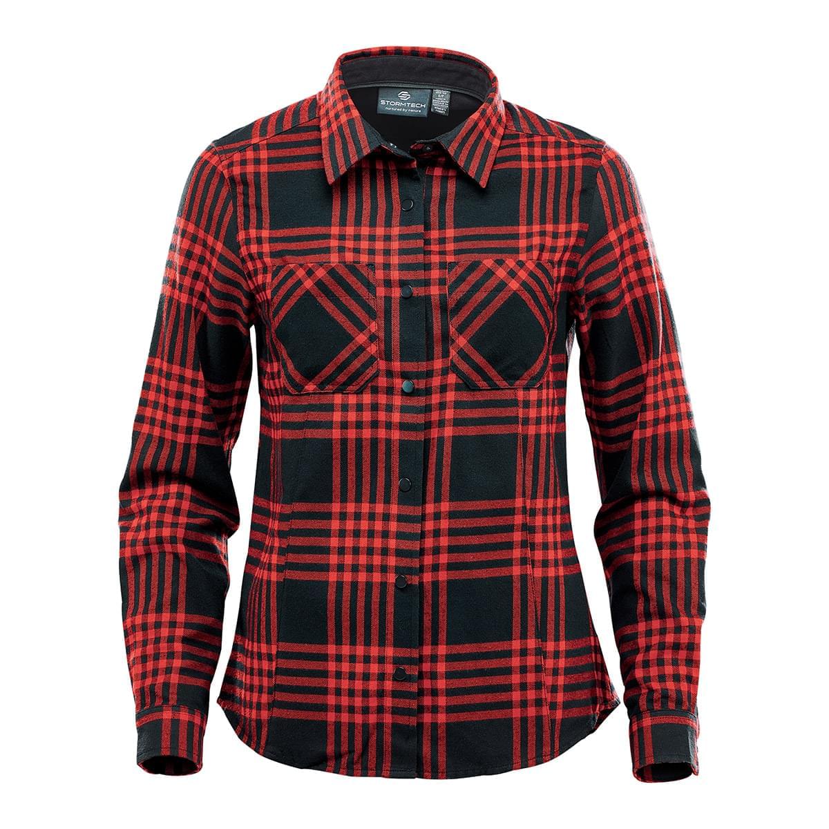 Custom Logo Stormtech Women's Santa Fe Long Sleeve Shirt