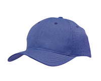 Custom Logo Headwear Canada Breathable Poly Twill with circle perforations