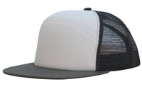 Custom Logo Headwear Canada Foam Front A Frame Cap with Mesh Back