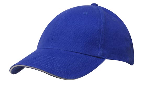 Custom Logo Headwear Canada Brushed Heavy Cotton with Sandwich Trim || 4210