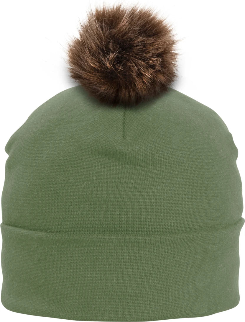 Custom Logo Ethica Pom Pom Beanie