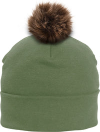 Custom Logo Ethica Pom Pom Beanie