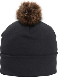 Custom Logo Ethica Pom Pom Beanie