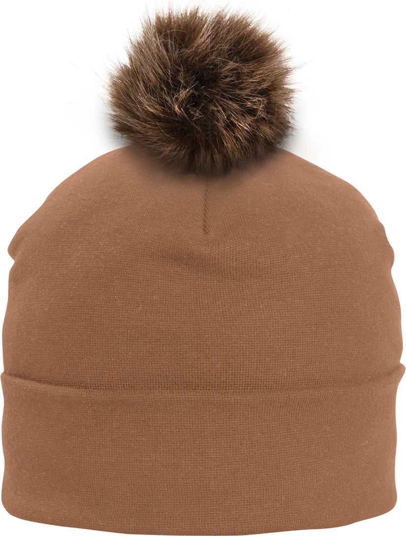 Custom Logo Ethica Pom Pom Beanie