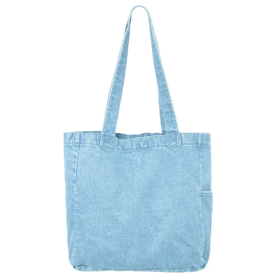 Initial - Tote Bag with Pocket