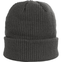 Custom Logo Initial Ribbed Beanie
