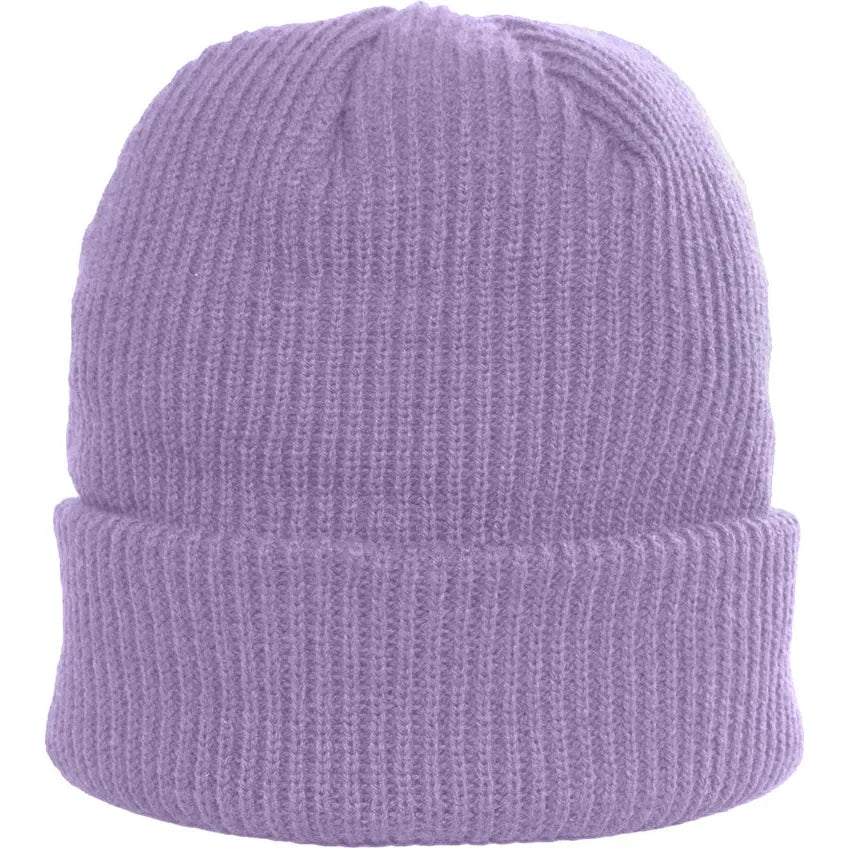 Custom Logo Initial Ribbed Beanie