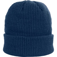 Custom Logo Initial Ribbed Beanie