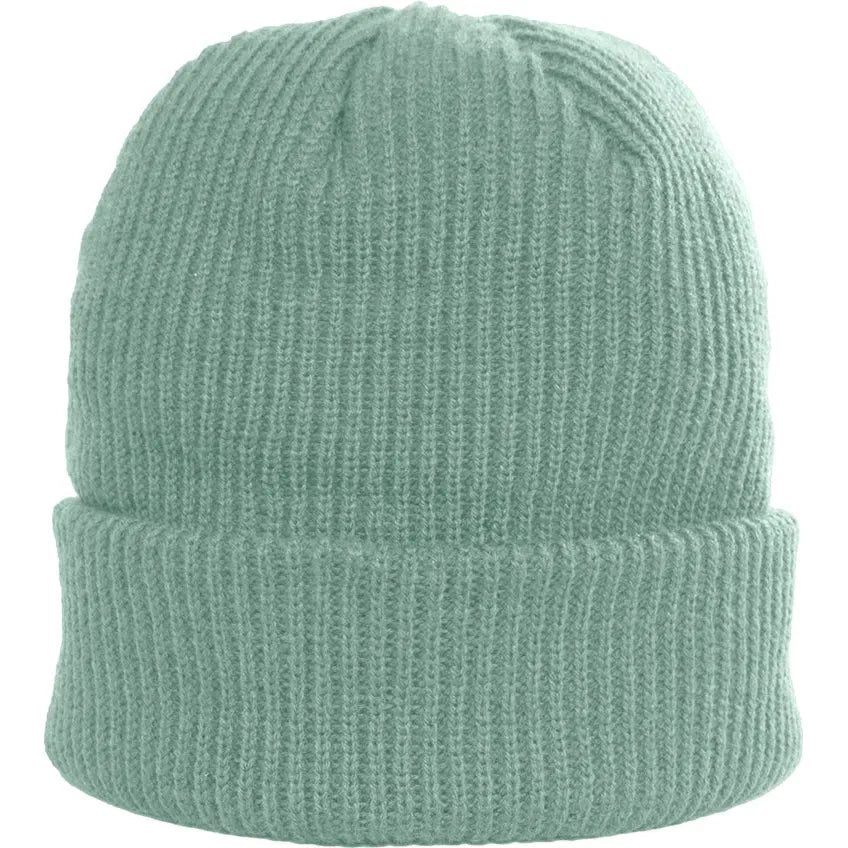 Custom Logo Initial Ribbed Beanie
