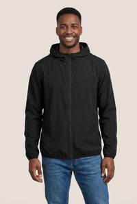 Custom Logo Ethica Windbreaker hooded jacket