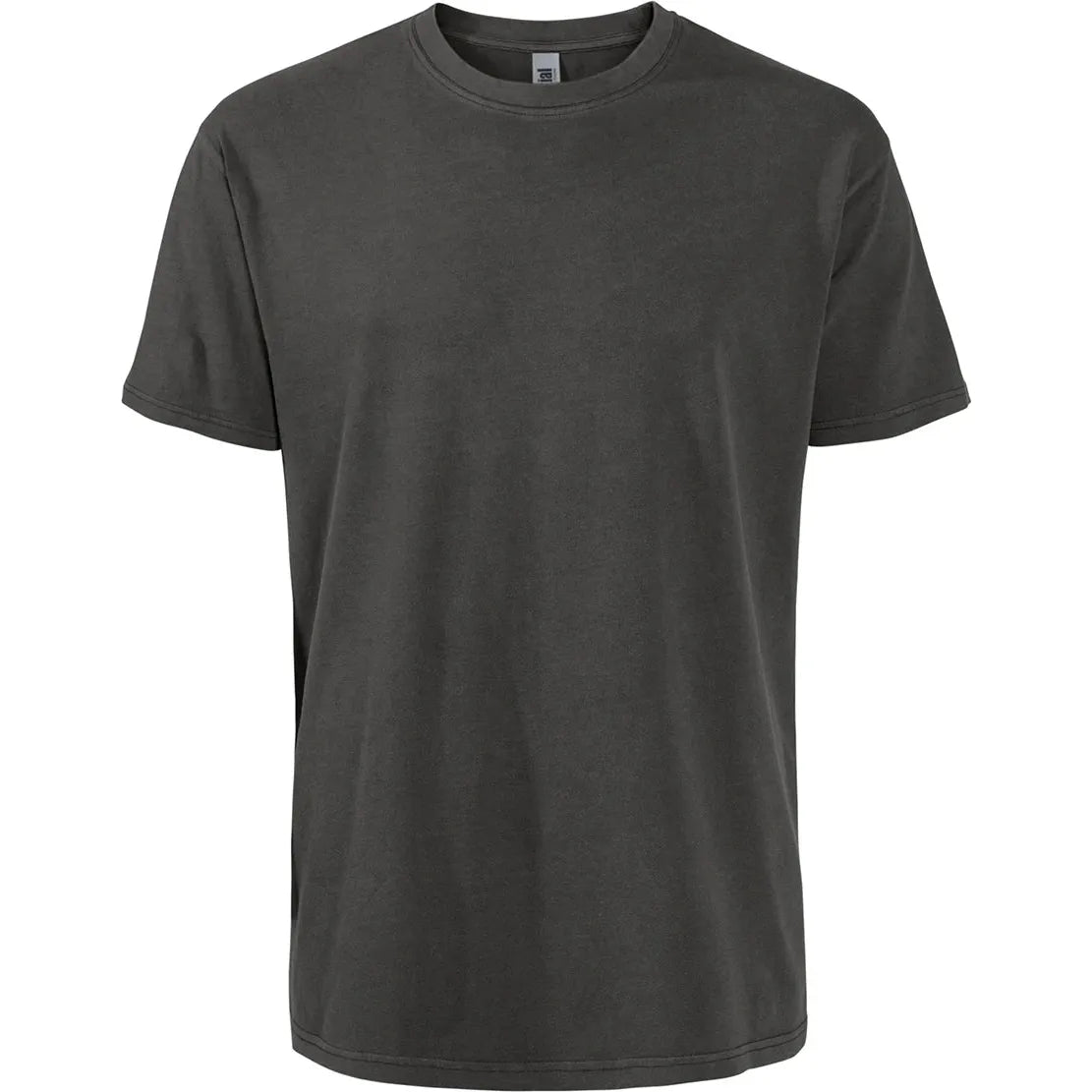 Custom Logo Initial Vintage Washed Crewneck T-shirt