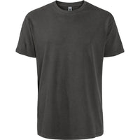 Custom Logo Initial Vintage Washed Crewneck T-shirt