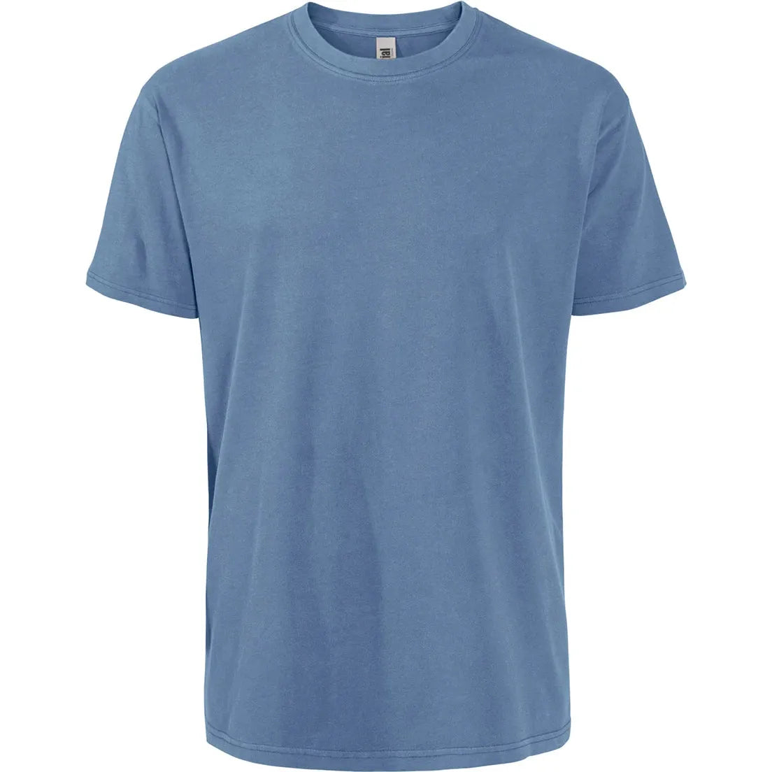 Custom Logo Initial Vintage Washed Crewneck T-shirt