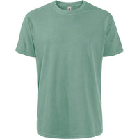 Custom Logo Initial Vintage Washed Crewneck T-shirt