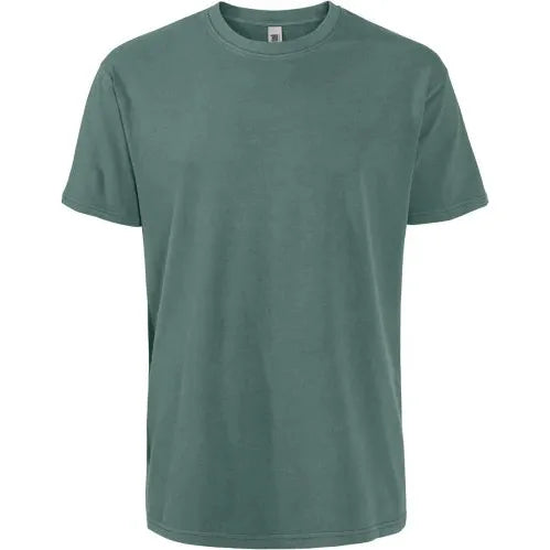 Custom Logo Initial Vintage Washed Crewneck T-shirt
