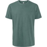 Custom Logo Initial Vintage Washed Crewneck T-shirt