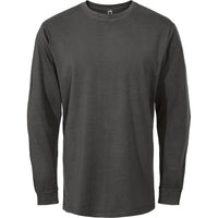Custom Logo Initial Vintage Washed Long Sleeve T-shirt